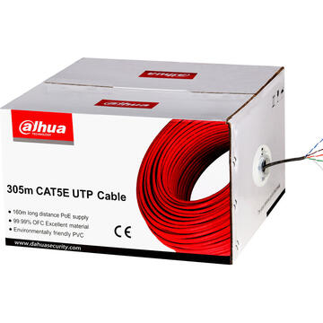PFM920I-5EUN * Rola cablu transmisie date UTP CAT 5e pentru retele de calculatoare si transmisie video pe torsadat [1]