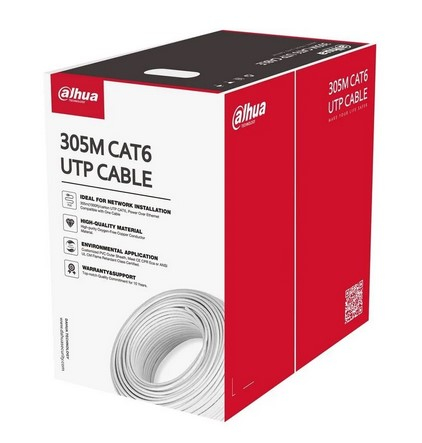 PFM920I-6UN-C * Rola cablu transmisie date UTP CAT 6 pentru retele de calculatoare si transmisie video pe torsadat [1]