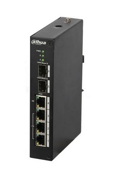 PFS3206-4P-96 * Switch POE  - 4 RJ45 + 2 x SFP porturi - 96W - 10/100MBPS -  fara management, protectie ESD [1]