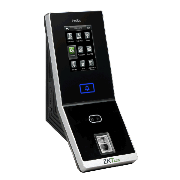 PRO-BIO * Controler de acces cu functie de pontaj, cu recunoastere faciala, amprente, cititor de proximitate si cod PIN [2]