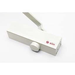 SA-8023-wh * Amortizor hidraulic cu sina, pentru usi de 40-65kg, alb [3]