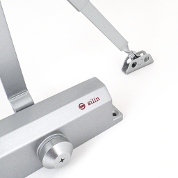 SA-901-6BW-SV * Amortizor hidraulic cu brat reglabil, pentru usi de 15~150kg si  latime de pana la 1.5m, argintiu [3]