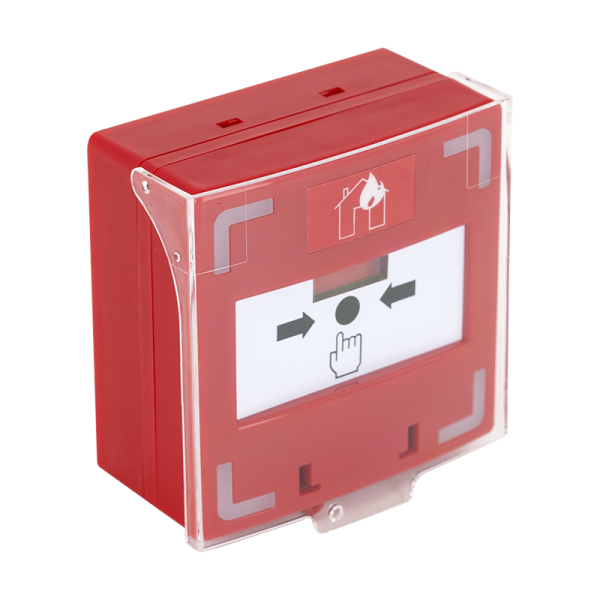 SCP-110-rd * Buton iesire de urgenta cu 3 comutatoare NC-COM-NO, Buzzer si LED bicolor [1]