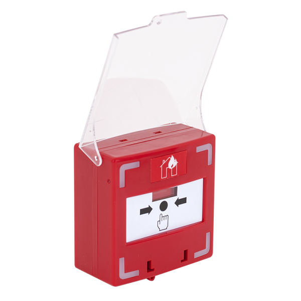 SCP-110-rd * Buton iesire de urgenta cu 3 comutatoare NC-COM-NO, Buzzer si LED bicolor [2]