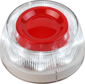 SensoIRIS WSST IS EN54-23 * Sirena adresabila + FLASH de tip VAD (Visual Alarm Device), flash LED alb [1]