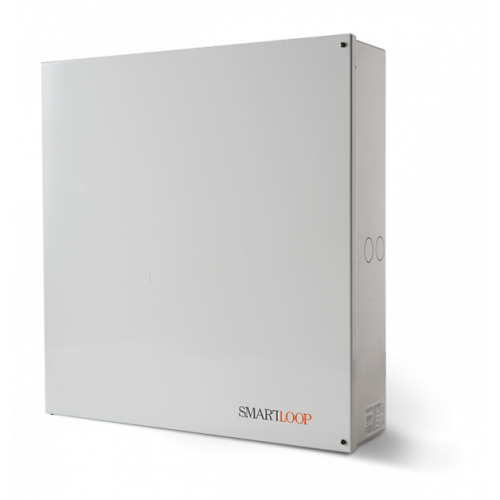 SmartLoop2080/S * Centrala detectie incendiu adresabila cu 2 bucle, extensibila la 8 bucle, panou neechipat [1]