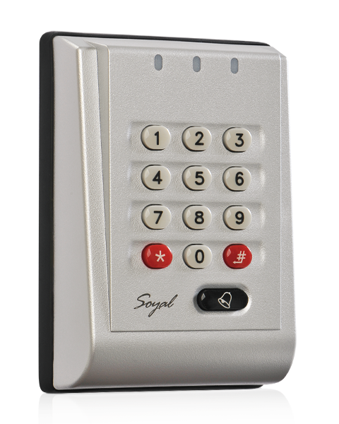 Soyal AR-757 HBR 1121 * Unitate compusa din cititor de proximitate si tastatura, capacitate 1024 cartele in regim  STAND ALONE [1]