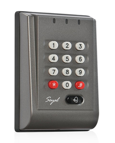 Soyal AR-757 HDR 1121 * Unitate compusa din cititor de proximitate MIFARE si tastatura, capacitate 1024 cartele in regim  STAND ALONE [1]
