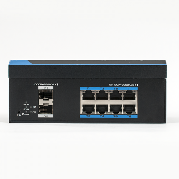 UTP7308GE-BTPOE * Switch industrial full gigabit cu 8 porturi ethernet BT POE++ si 2 porturi SFP, management L2, POE Watchdog, Fast Ring [2]