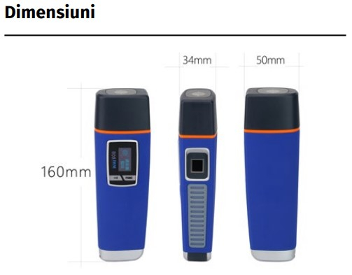 WM-5000X1 * Sistem de verificare tur patrula cu lanterna, cititor de proximitate RFID 125kHz si amprenta, prompturi vocale, IP67 [7]