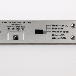 YB-500A(LED) * Minibolt electric (fail-safe) cu monitorizare, temporizare, senzor magnetic si led de stare pe partea frontala [4]