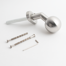 YH-S45O * Maner cu buton fix la 45°, cu rozeta ovala [2]