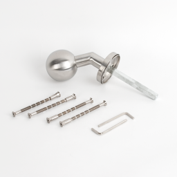 YH-S45R * Maner cu buton fix la 45°, cu rozeta rotunda [1]