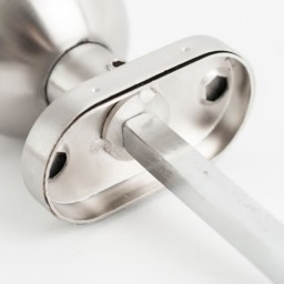 YH-S90O * Maner cu buton fix drept, cu rozeta ovala [2]