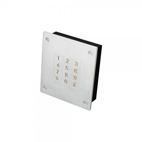 YK-1468 * Controler stand-alone antivandal de exterior cu tastatura touch iluminata si montare incastrata [2]
