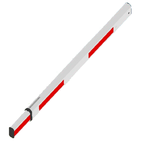 YK-BAR1H-TS6M * Brat de bariera telescopic cu lungime reglabila de la 3.8 m la 6 m [1]