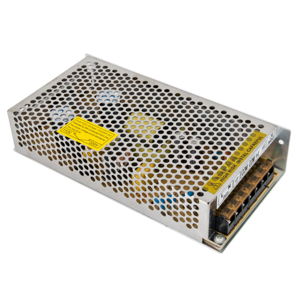 YLI-24-3 * Sursa de alimentare in comutatie de 24Vcc/3A, stabilizata,  tensiune ajustabila, carcasa metalica perforata, LED de stare [1]