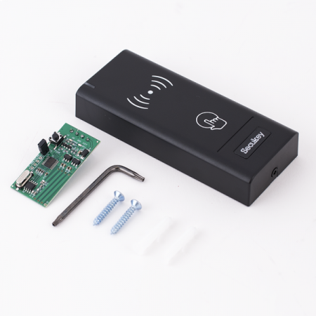 WR1-MF * Cititor RFID (MF 13.56MHz) cu comunicatie wireless, pentru centralele de control acces ZKTeco [1]