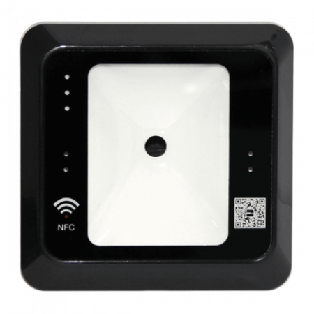 Cititoare control acces - ACC-ER-QR500-B * Scaner coduri de bare 1D/2D cu cititor RFID integrat, negru