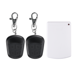 Telecomenzi/Receptoare - ACS-146R * Set radiocomanda cu 4 canale si cod saritor, unitate receptor si doua telecomenzi cu 4 butoane (500m)