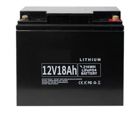 ACUMULATOR LiFePo4 12V18Ah * Acumulatori tehnologie LiFePO4 (Litiu fosfat de fier) Accesorii comune sisteme - ACUMULATOR LiFePo4 12V18Ah * Acumulatori tehnologie LiFePO4 (Litiu fosfat de fier)