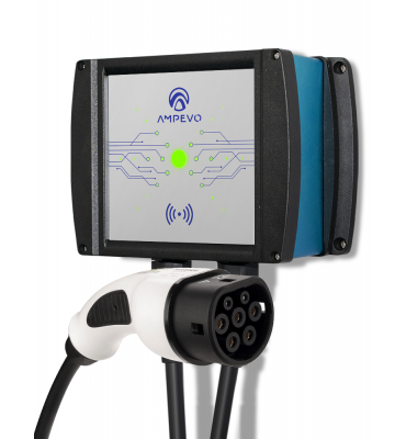 Incarcare electrica - AMP107T2GC-CPR * Statie de incarcare pentru masini electrice, 7.4 kW, monofazata, 32A, alimentare 230VAC ± 10%, cablu Type 2
