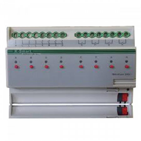 Actuatoare - ARESV-08/16.1 * Actuator switch cu 8 canale, 16A