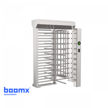 BMTV-539 * Turnichet vertical semi-automat, rezistent la apa, cu o cale de acces BOOMX Turnicheti - BMTV-539 * Turnichet vertical semi-automat, rezistent la apa, cu o cale de acces BOOMX