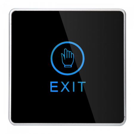 C2 * Buton de iesire aplicabil, din plastic, cu actionare prin atingere si LED de stare bicolor [1]