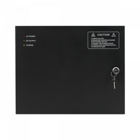 CAB4-PS5-gy * Cabinet multifunctional pentru centrale de control acces 12~14.1Vcc / 5A, backup, negru Surse control acces - CAB4-PS5-gy * Cabinet multifunctional pentru centrale de control acces 12~14.1Vcc / 5A, backup, negru