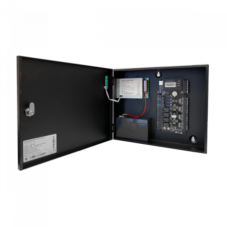 CAB4-PS5-gy * Cabinet multifunctional pentru centrale de control acces 12~14.1Vcc / 5A, backup, negru [3]