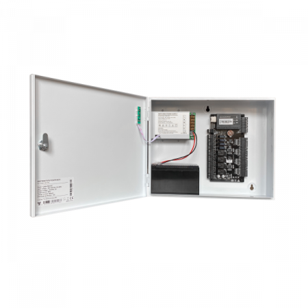 CAB4-PS5-wh * Cabinet multifunctional pentru centrale de control acces 12~14.1Vcc / 5A, backup, alb [3]