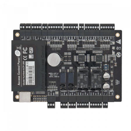 CCA3-2-2PRO * Centrala de control acces pentru 2 usi bidirectionale, software ZKBio Security [1]