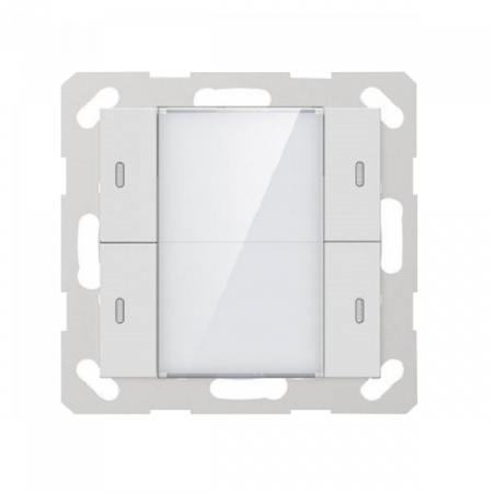 CHPLE-04/02.1.00 * Buton KNX modular 55 mm - 4 canale Comutatoare - CHPLE-04/02.1.00 * Buton KNX modular 55 mm - 4 canale