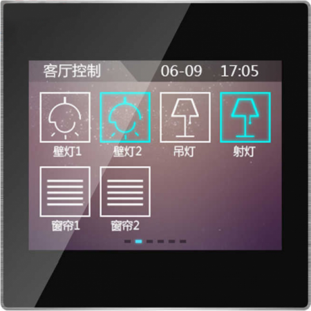 CHTF-3.5/20.1.21 * Panou control TFT 3.5" cu touch screen - incastrat, negru Panouri de control - CHTF-3.5/20.1.21 * Panou control TFT 3.5" cu touch screen - incastrat, negru