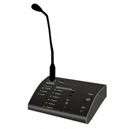 CMX DA-500RM MIC * Remote paging microphone cu 6 zone (amplificatorul DA-500MT functioneaza cu  pana la 6 CMX DA-500RM) Microfoane Console - CMX DA-500RM MIC * Remote paging microphone cu 6 zone (amplificatorul DA-500MT functioneaza cu  pana la 6 CMX DA-500RM)