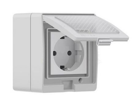 Smart Home - Controler WIFI SONOFF Priza S55TPF, S55TPF-DE * Priza Waterproof IP55  Smart Socket continand modul de comanda inchis/deschis pentru alimentarea diverselor dispozitive