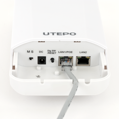 CP2-300 * Bridge wireless de exterior IP65, ultrawide band, 2.4GHz, 300Mbps, 500m, antena interna 12dB, PoE [2]