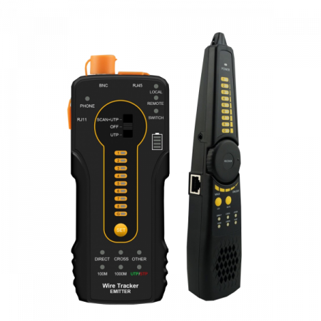 Testere CCTV - CT-66 * Tester de cablu cu terminal testare cablu UTP si port verificare POE (PD)