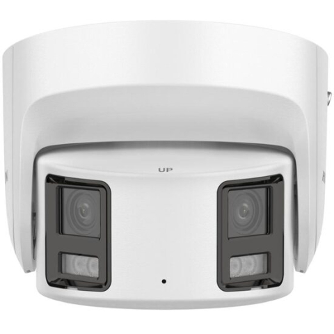 Noutati - DS-2CD2387G2P-LSU/SL(4mm)(C) * Camera TURRET, IP, WIDE, 4K, 8 Megapixel, LED, panoramic 180 grade, exterior/interior