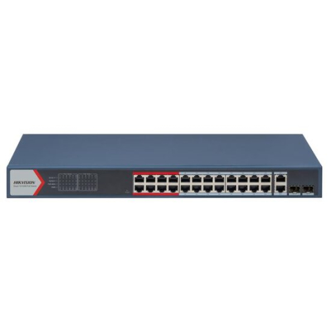 Noutati - DS-3E1326P-EI (B) * Switch Smart Managed 24 porturi, Extended POE