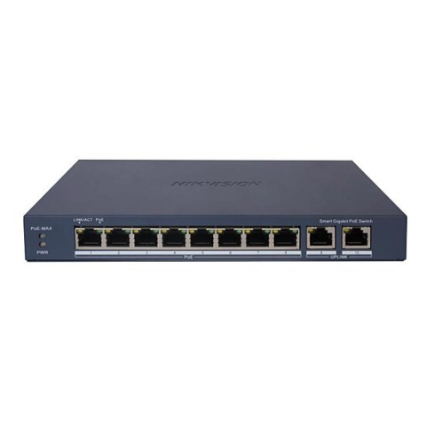 Noutati - DS-3E1510P-EI * Switch Smart Managed 8 porturi, Extended PoE, Watchdog