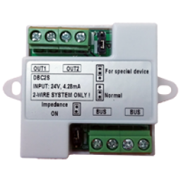 DT-DBC2S * Distribuitor de semnal cu 2 ramuri Module interfoane - DT-DBC2S * Distribuitor de semnal cu 2 ramuri