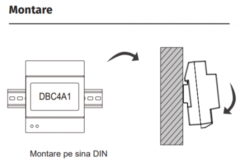 DT-DBC4A1 * Distribuitor de semnal cu 4 ramuri cu ajustare automata [1]