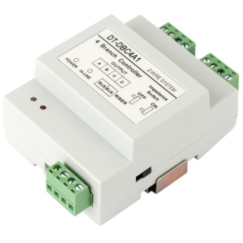 DT-DBC4A1 * Distribuitor de semnal cu 4 ramuri cu ajustare automata Module interfoane - DT-DBC4A1 * Distribuitor de semnal cu 4 ramuri cu ajustare automata