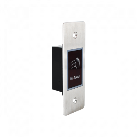 Butoane acces - EBUTTON 1-X * Buton de iesire incastrabil cu infrarosu si temporizare, LED de stare bicolor, rezistent la apa IP66