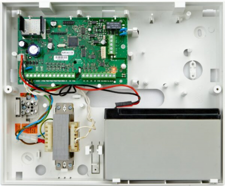 Eclipse 8 * Centrala de alarma 6 zone + 2 zone de tastatura,  1 partitie BUS Technology, 4+1 PGM [1]
