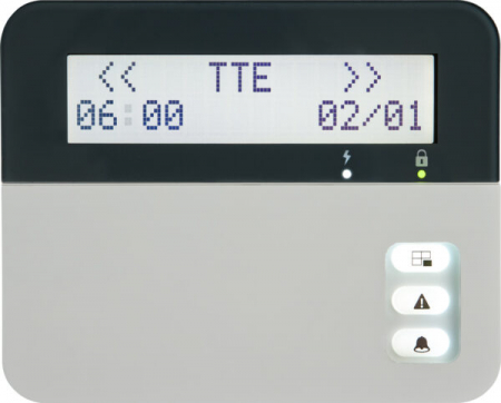 Tastaturi - Eclipse LCD32 * Tastatura LCD  8 partitii si 32 indicatoare de zona, 1 zona programabila