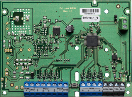 Eclipse PGM 8 * Expandor PGM, 8 iesiri programabile, 100mA, OC type; compatibila cu Eclipse 32 Module - Eclipse PGM 8 * Expandor PGM, 8 iesiri programabile, 100mA, OC type; compatibila cu Eclipse 32