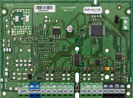 Eclipse ZONE 8 * Expandor de zone pentru Eclipse 32, 8 zone, 1 iesire programabila Module - Eclipse ZONE 8 * Expandor de zone pentru Eclipse 32, 8 zone, 1 iesire programabila